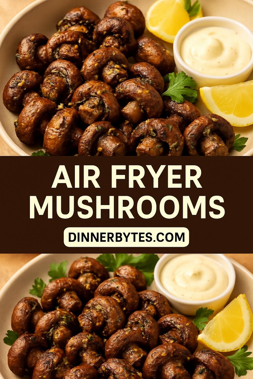 Air Fryer Mushrooms