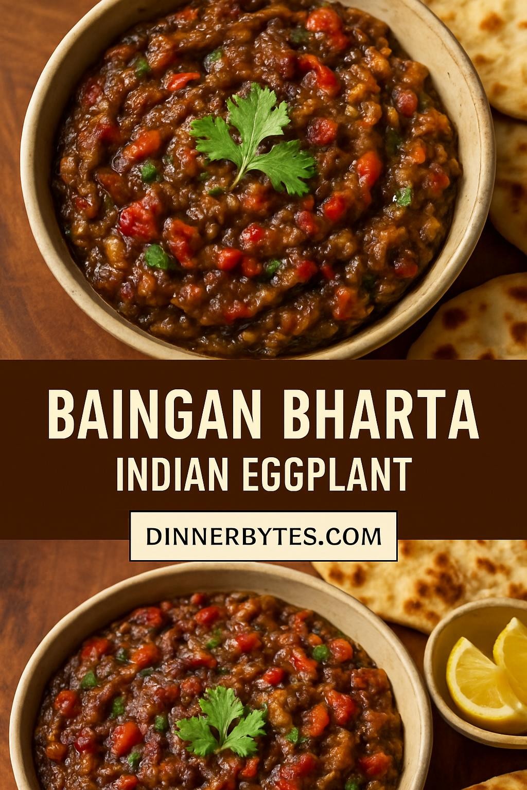 Baingan Bharta - Indian Eggplant