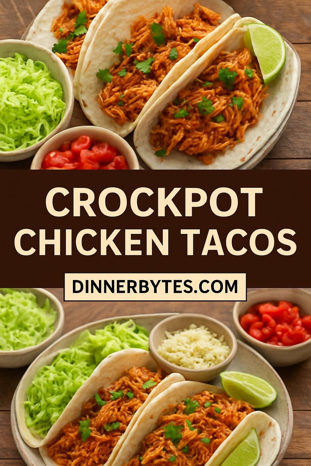 Crockpot Chicken Tacos