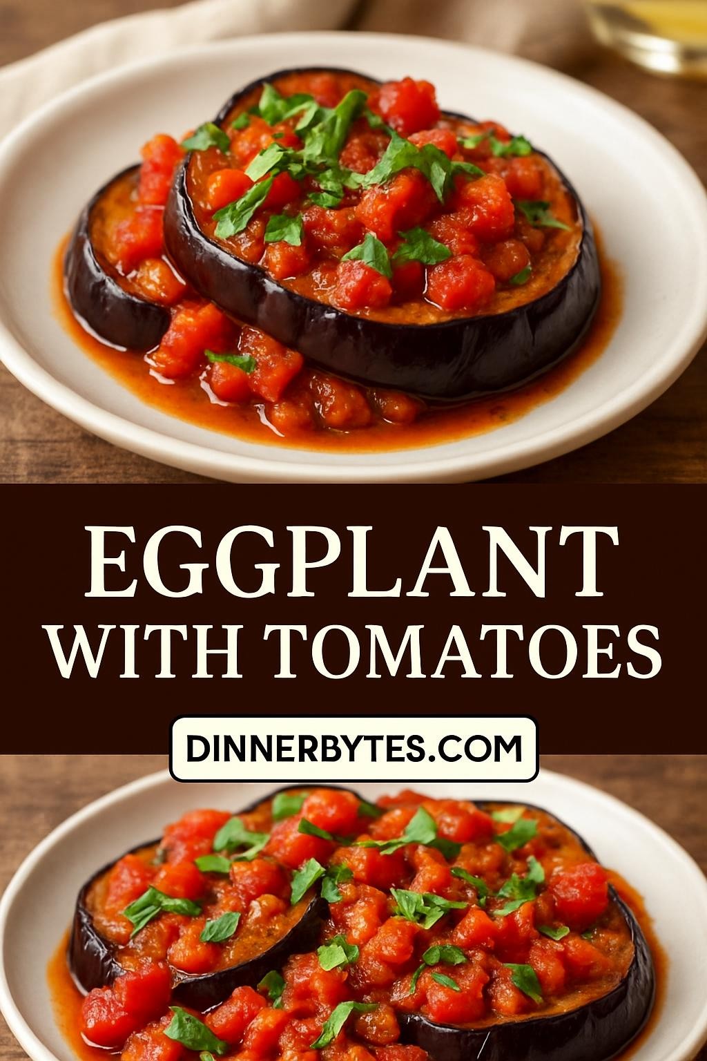 Eggplant with Tomatoes