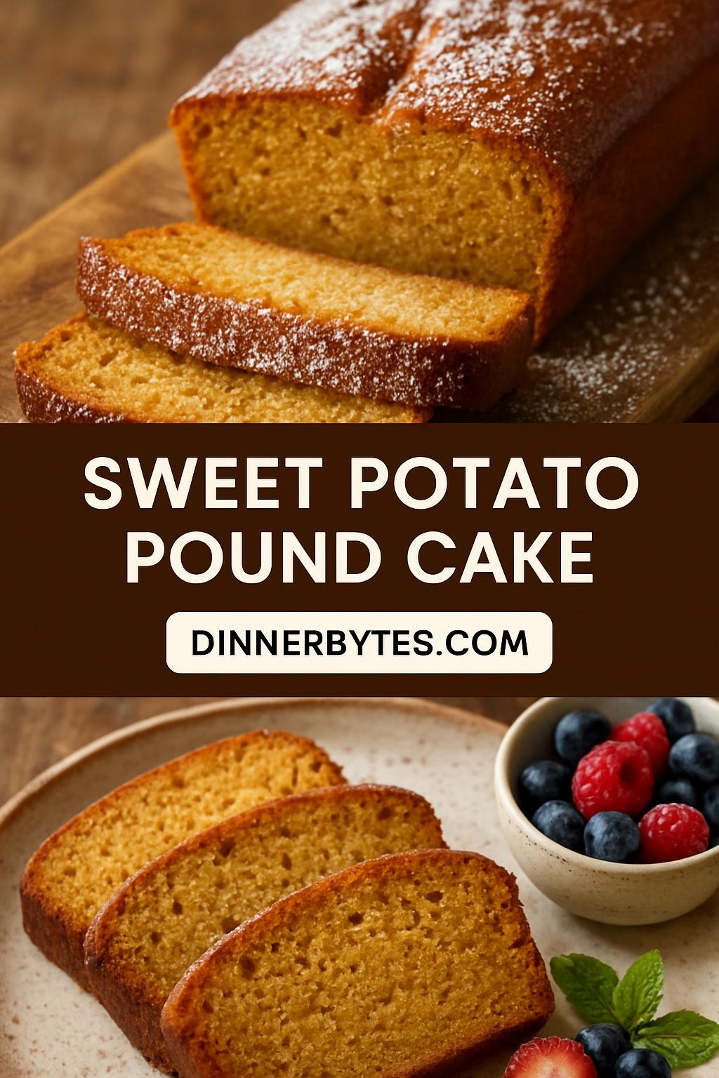 Sweet Potato Pound Cake