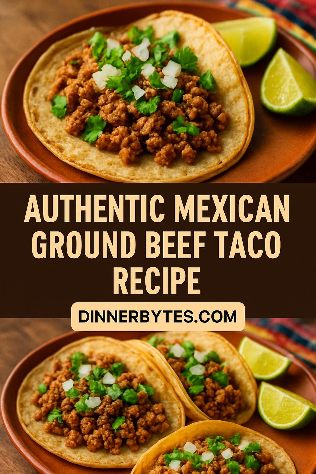 authentic mexican ground beef taco recipe