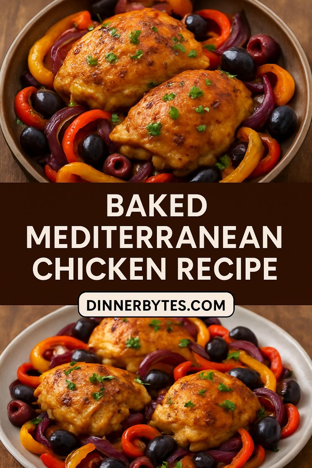 baked mediterranean chicken recipe