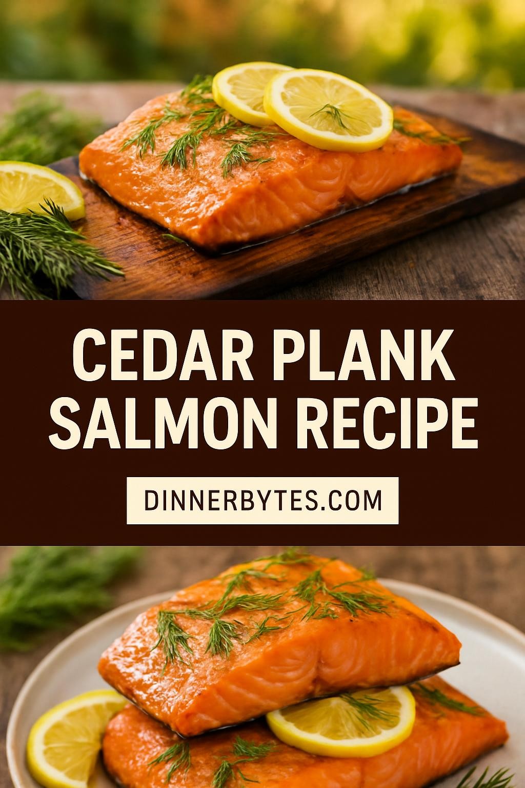 cedar plank salmon recipe