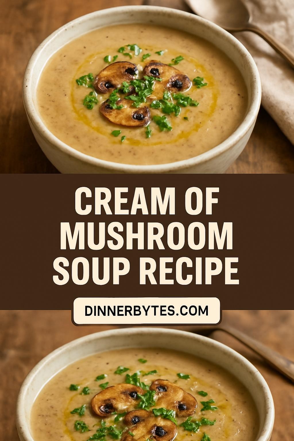 cream of mushroom soup recipe