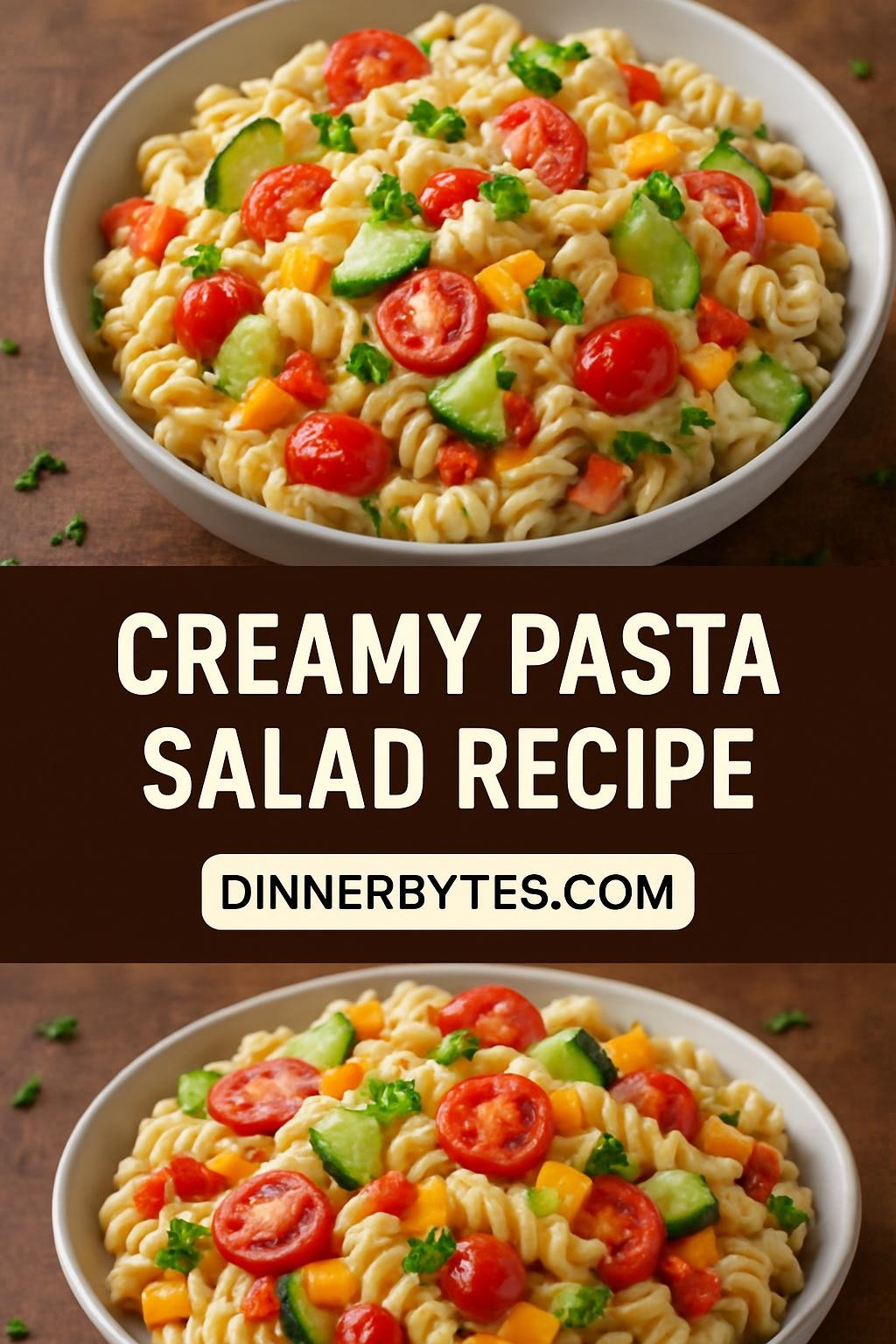 creamy pasta salad recipe