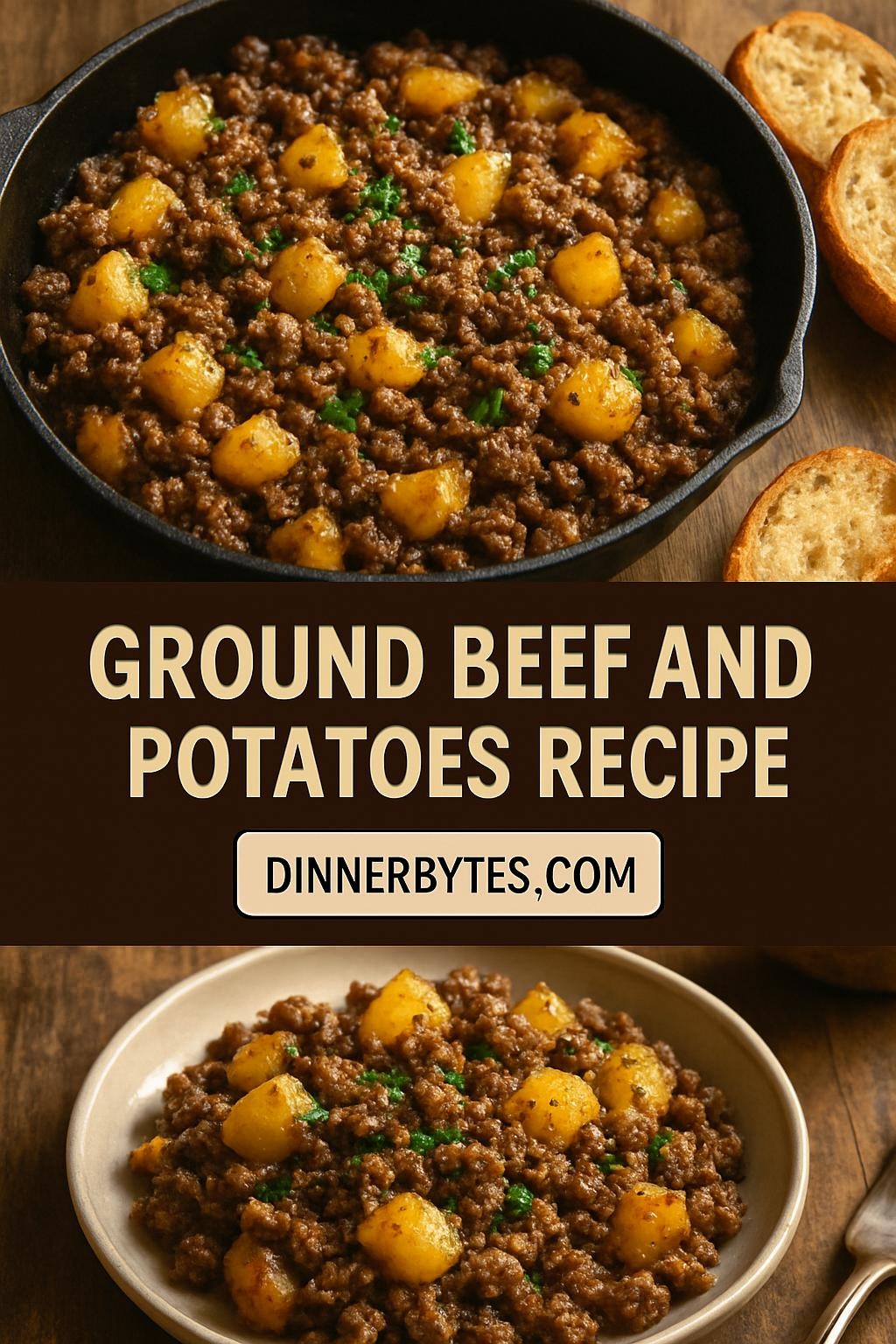 ground beef and potatoes recipe