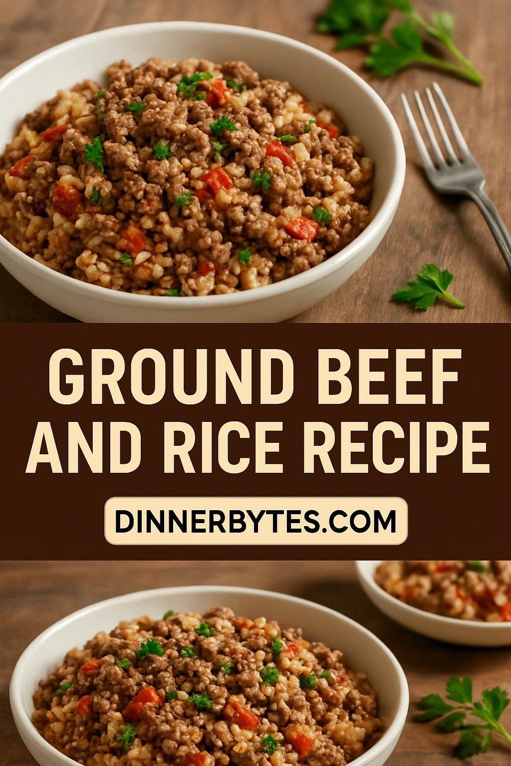 ground beef and rice recipe