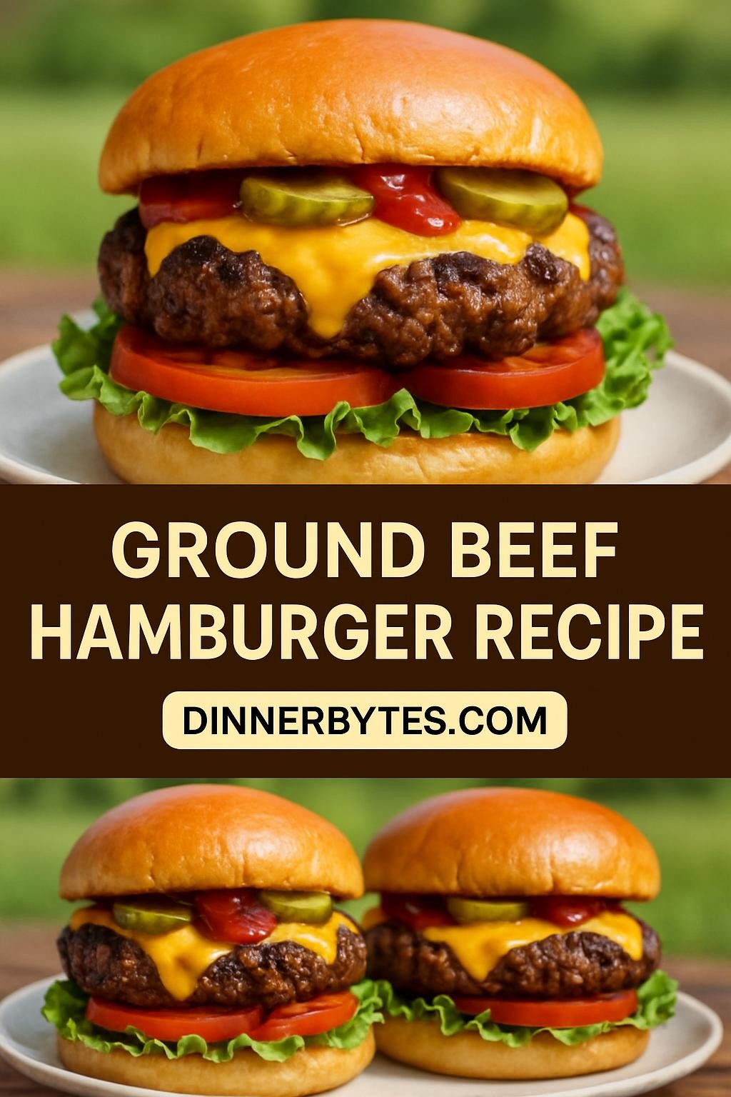 ground beef hamburger recipe