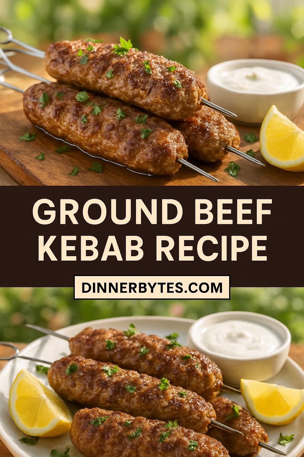 ground beef kebab recipe
