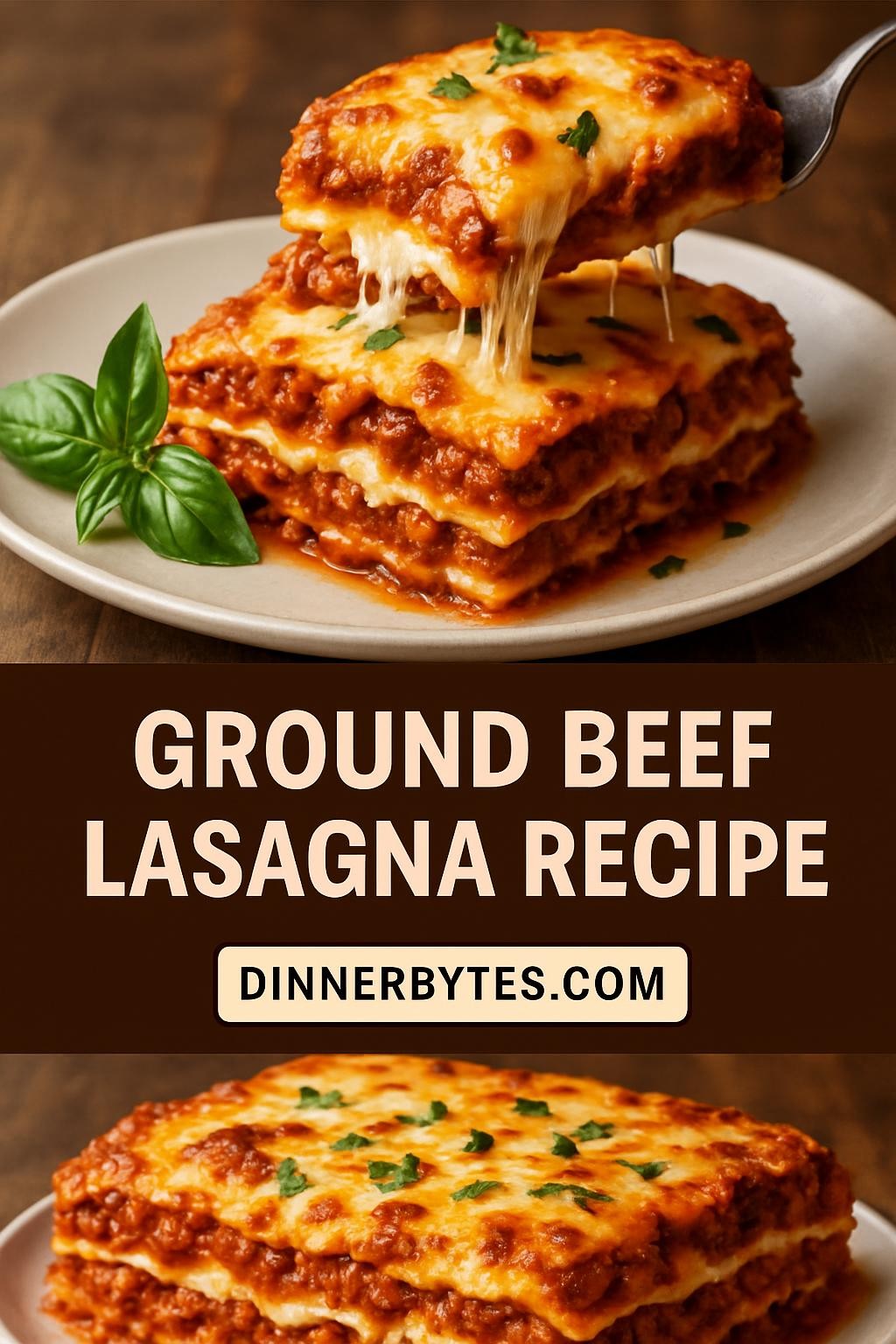 ground beef lasagna recipe