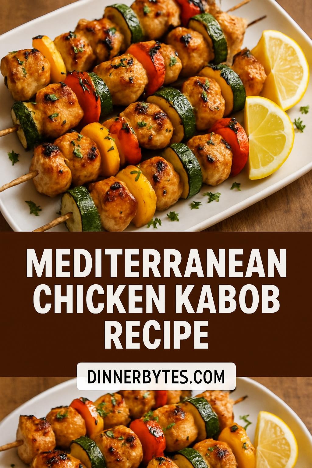 mediterranean chicken kabob recipe
