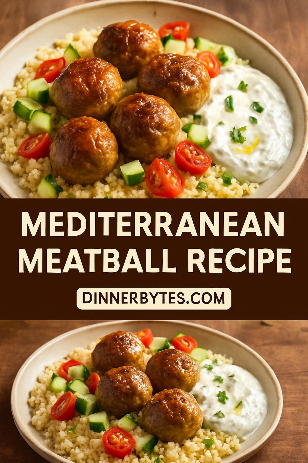 mediterranean meatball recipe