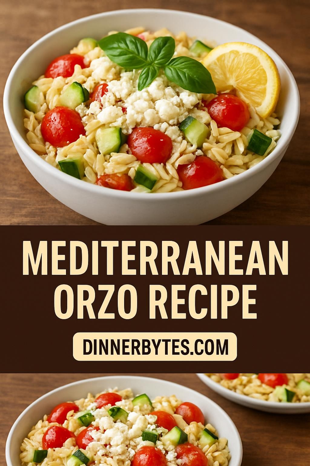 mediterranean orzo recipe