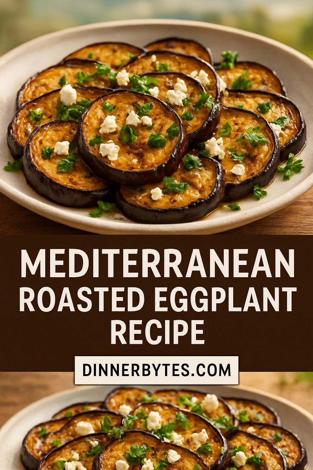 mediterranean roasted eggplant recipe
