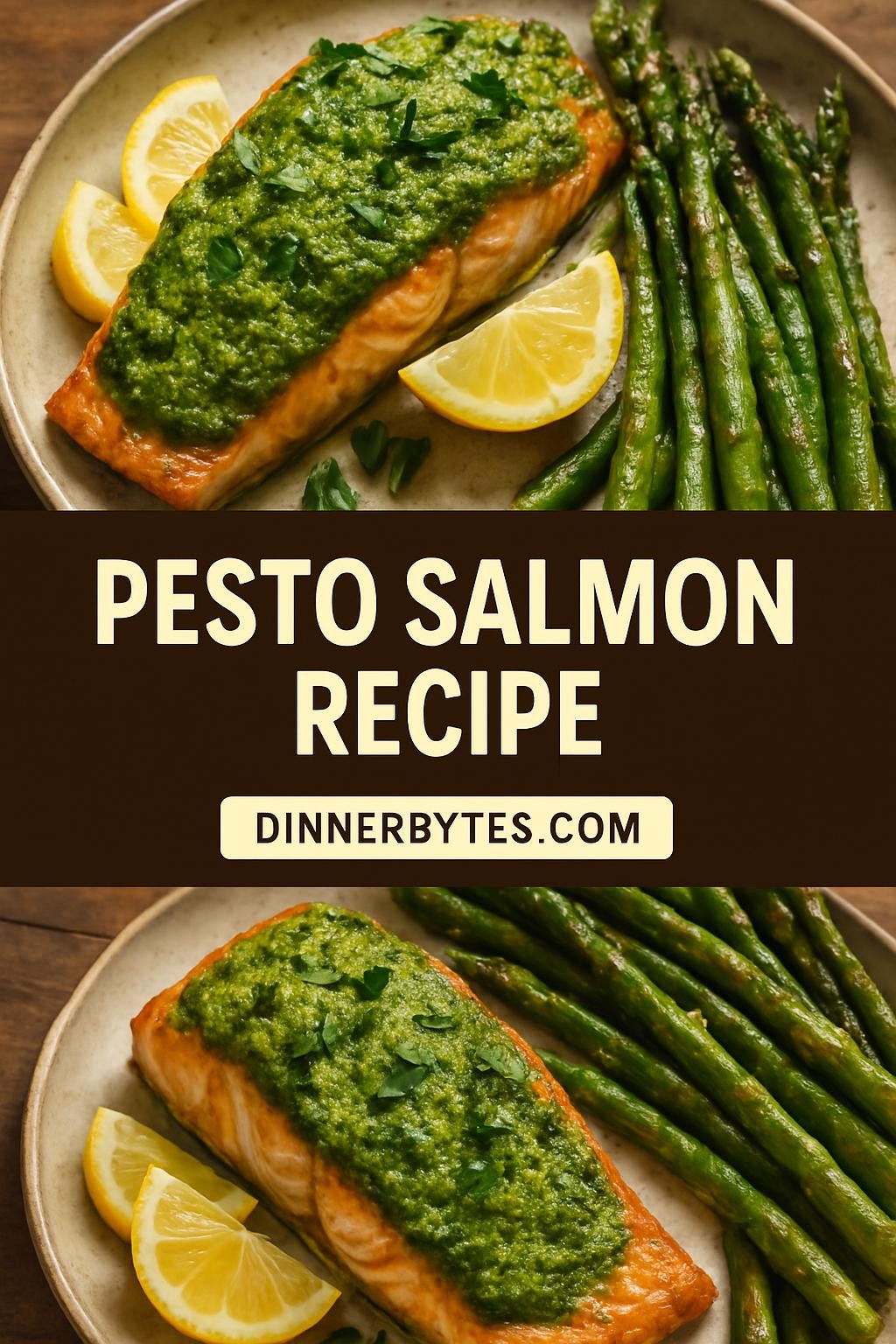 pesto salmon recipe