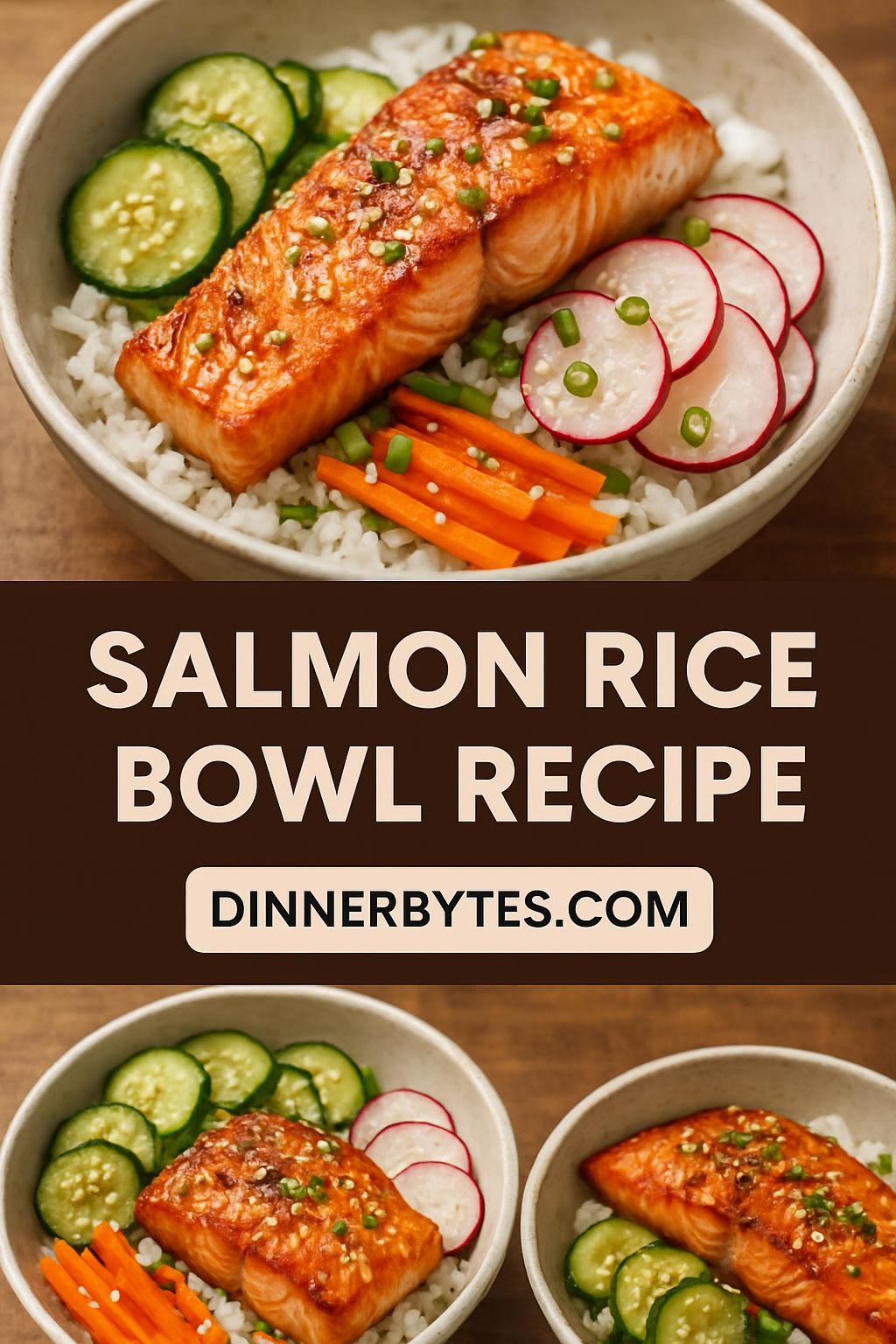 salmon rice bowl recipe