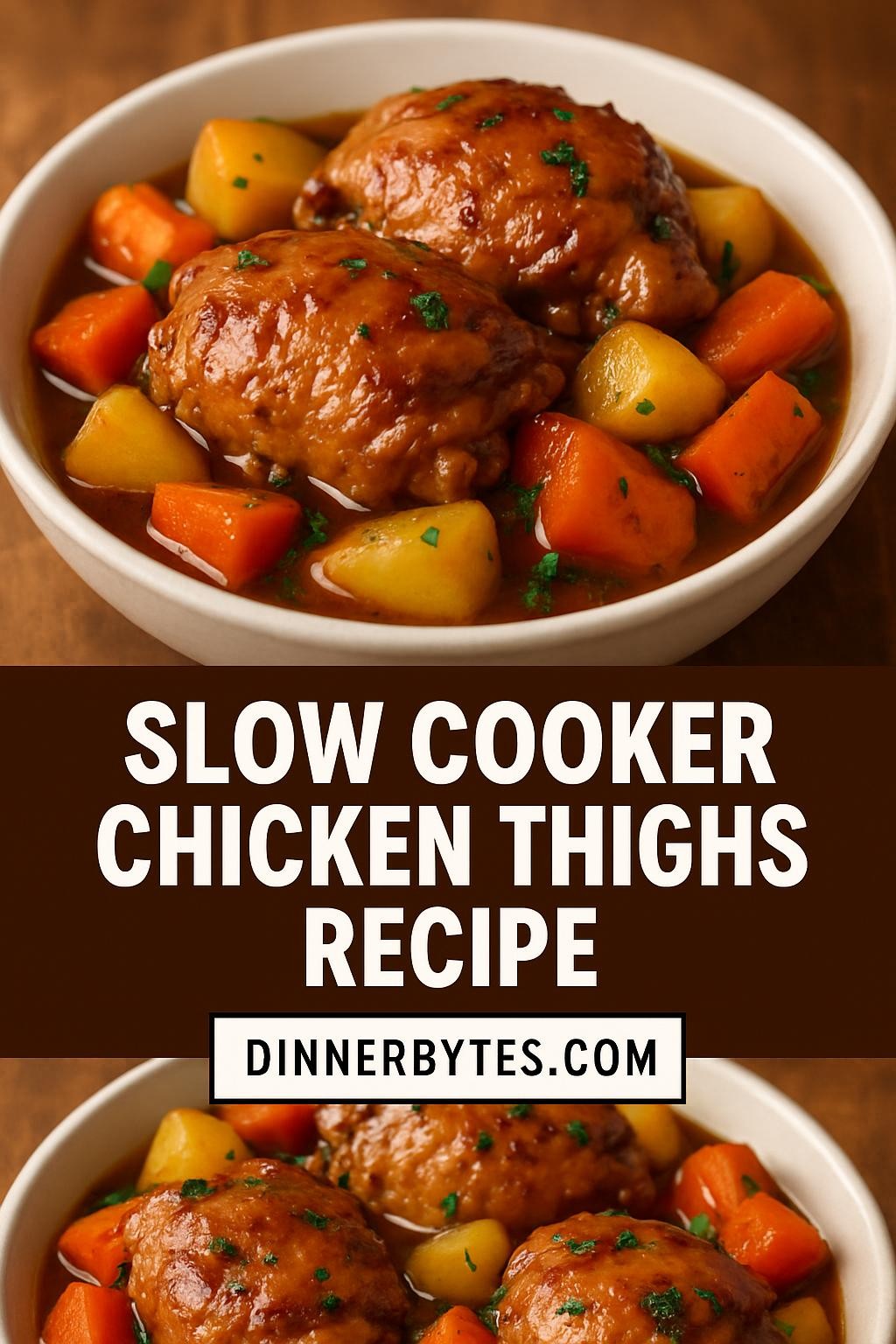slow cooker chicken thighs recipe
