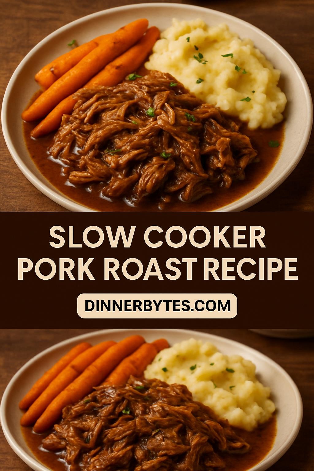 slow cooker pork roast recipe