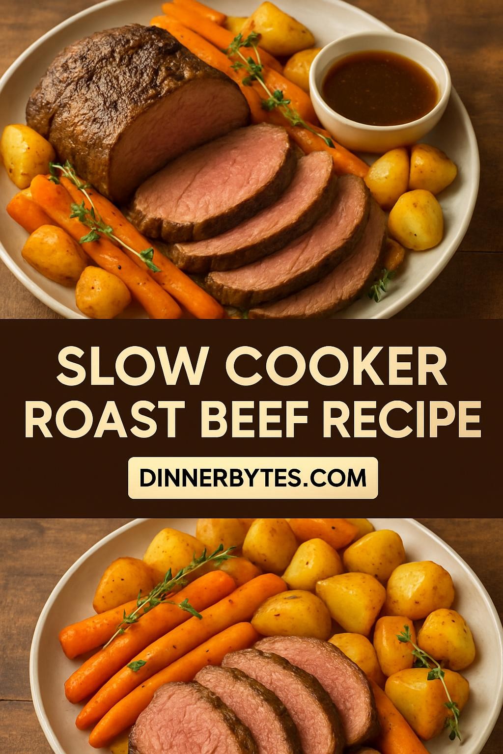 slow cooker roast beef recipe