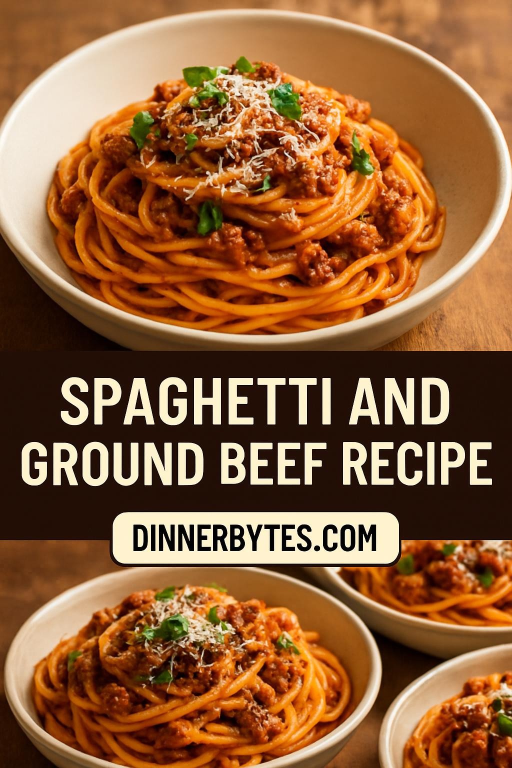 spaghetti and ground beef recipe