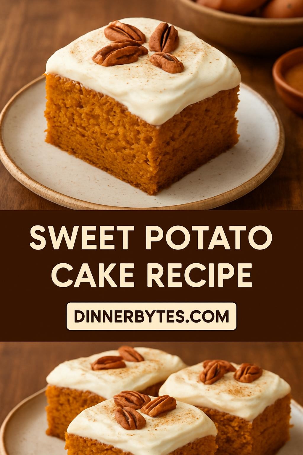 sweet potato cake recipe