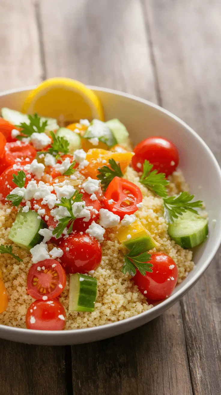 mediterranean couscous recipe