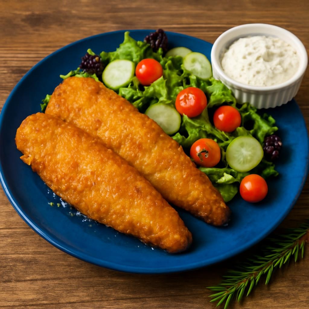 Air Fryer Fish fillet recipe - crispy