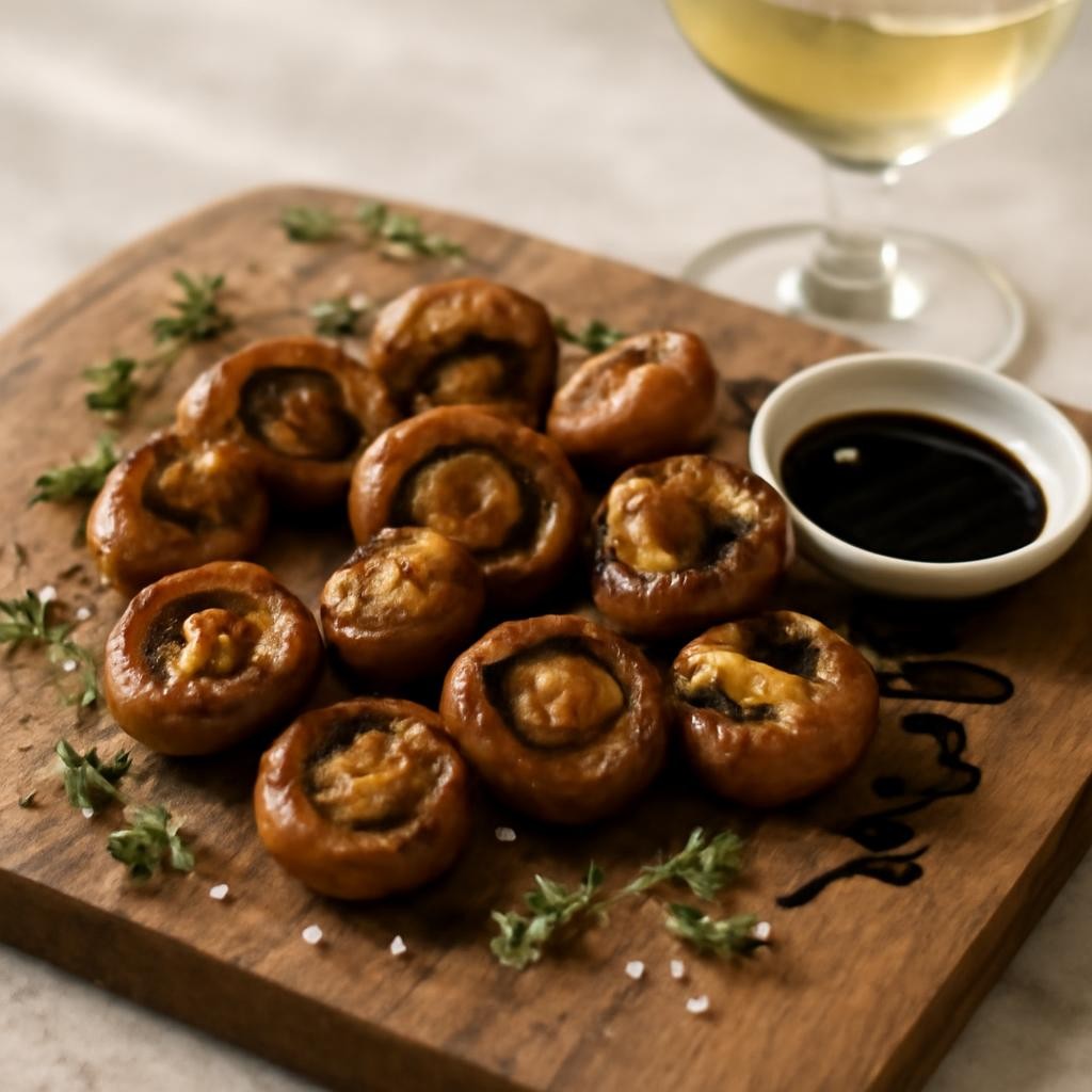 Air Fryer Mushrooms