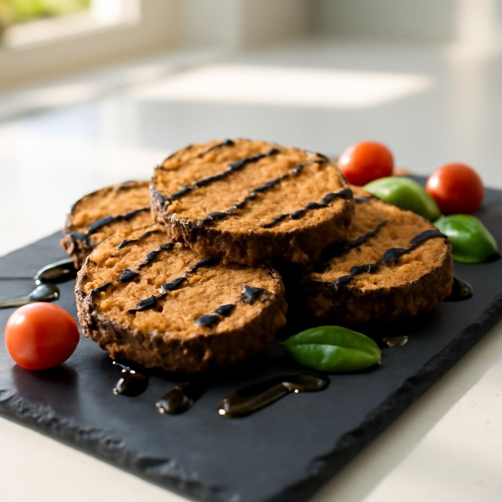 Baked Breaded Eggplant Slices