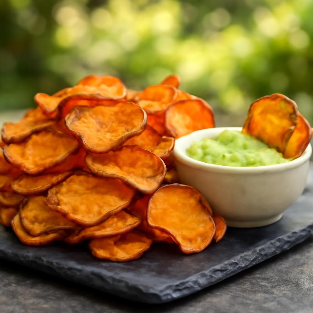 Baked Sweet Potato Chips
