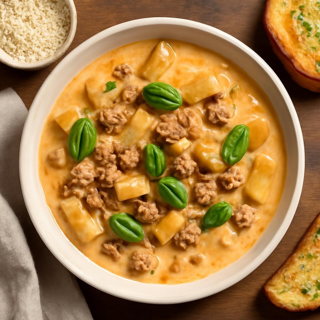 Creamy Italian Sausage Pasta