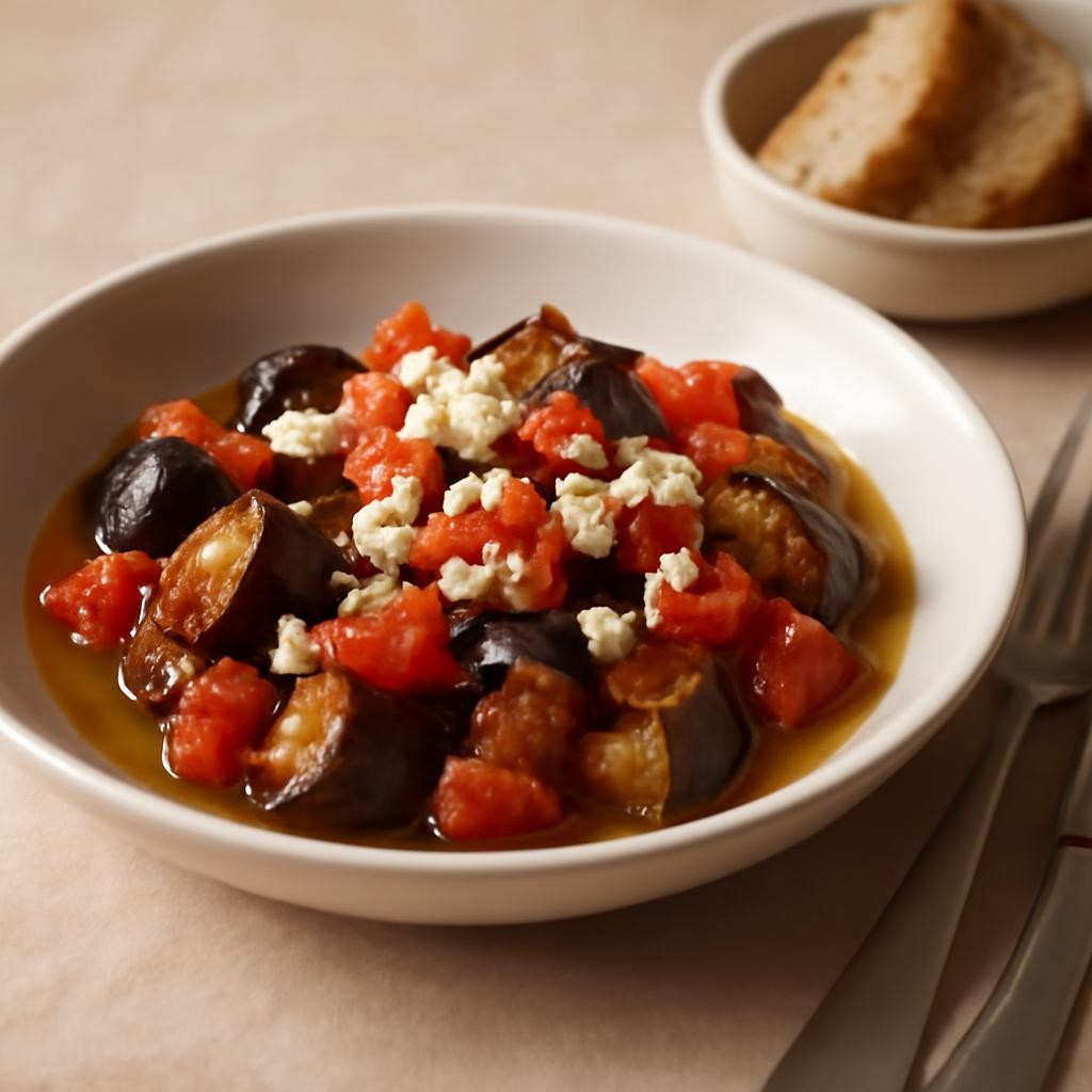 Eggplant with Tomatoes
