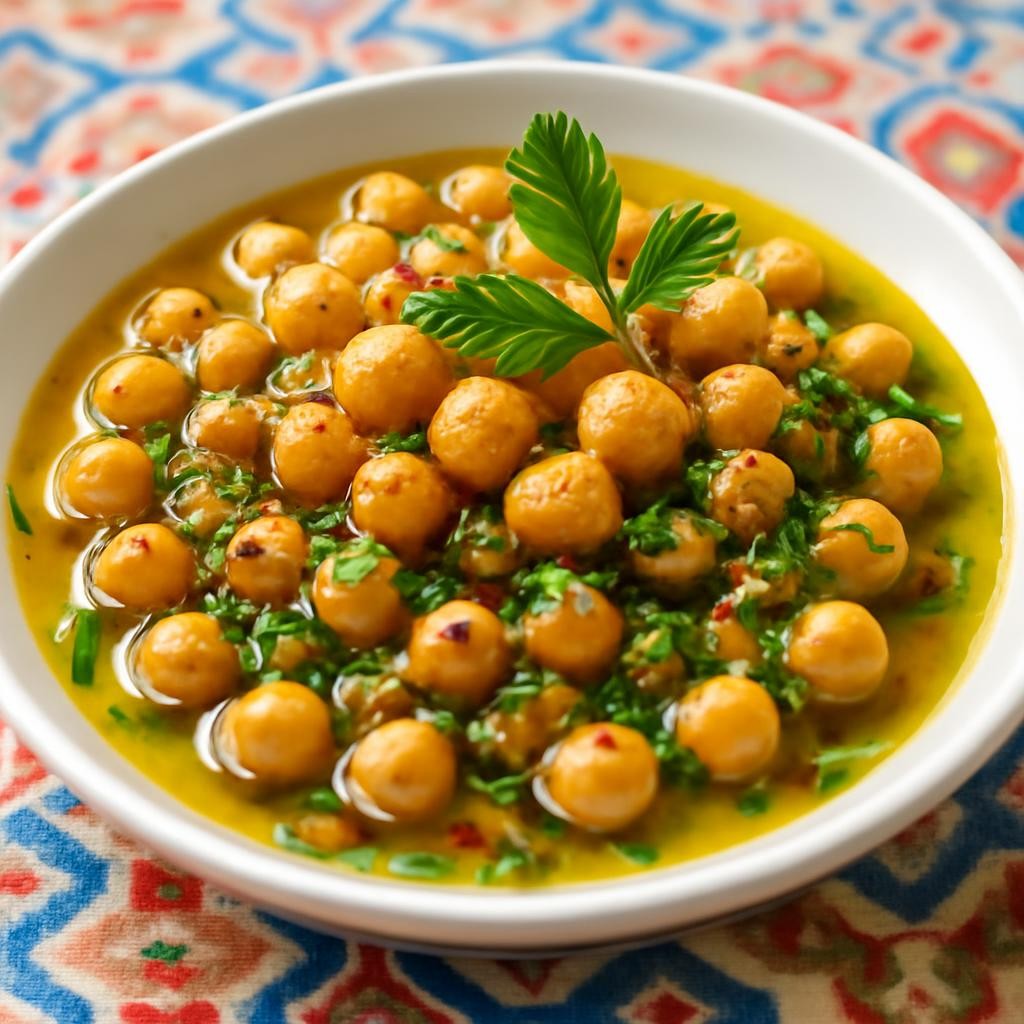 Mediterranean Marinated Chickpeas