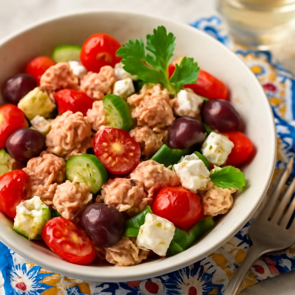 Mediterranean Tuna Salad