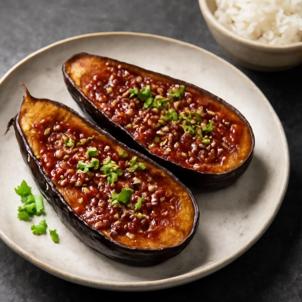 Nasu Dengaku - Miso Glazed Eggplant