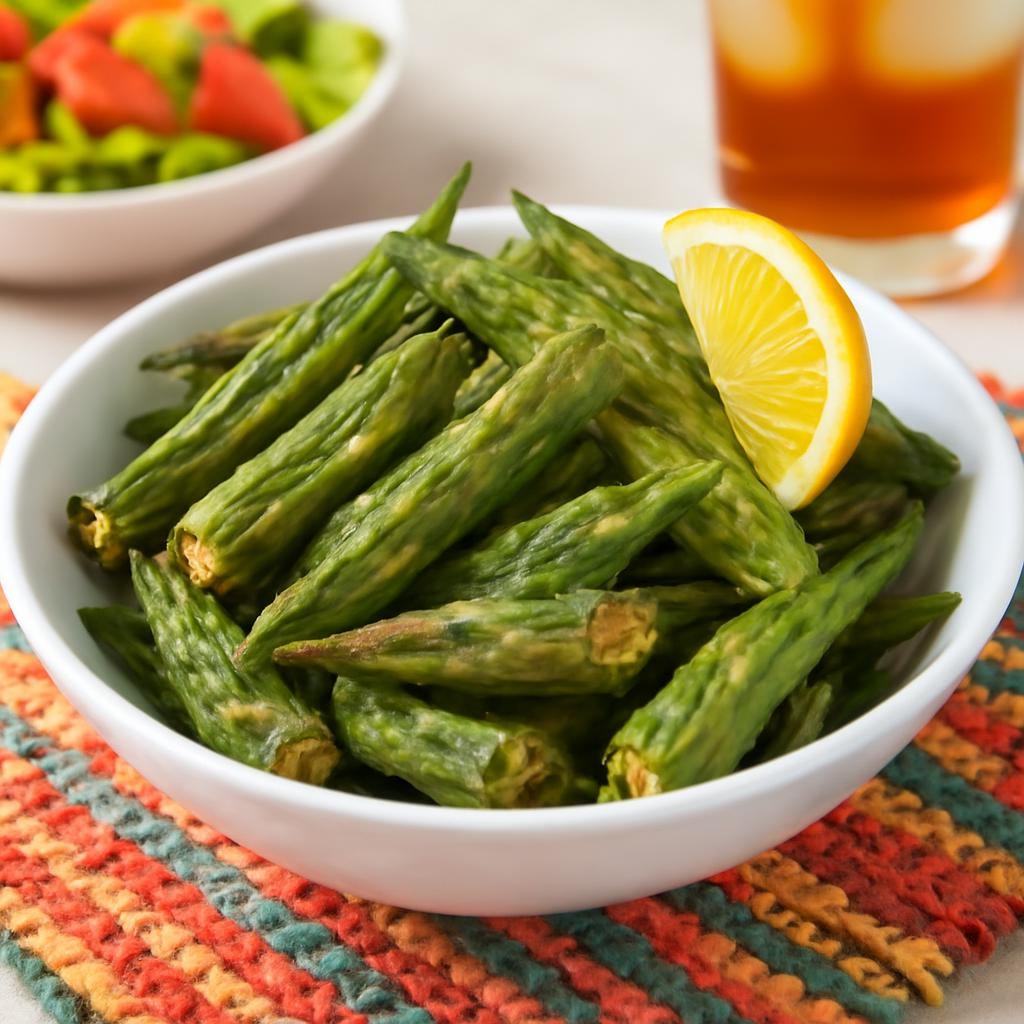 air fryer okra recipe