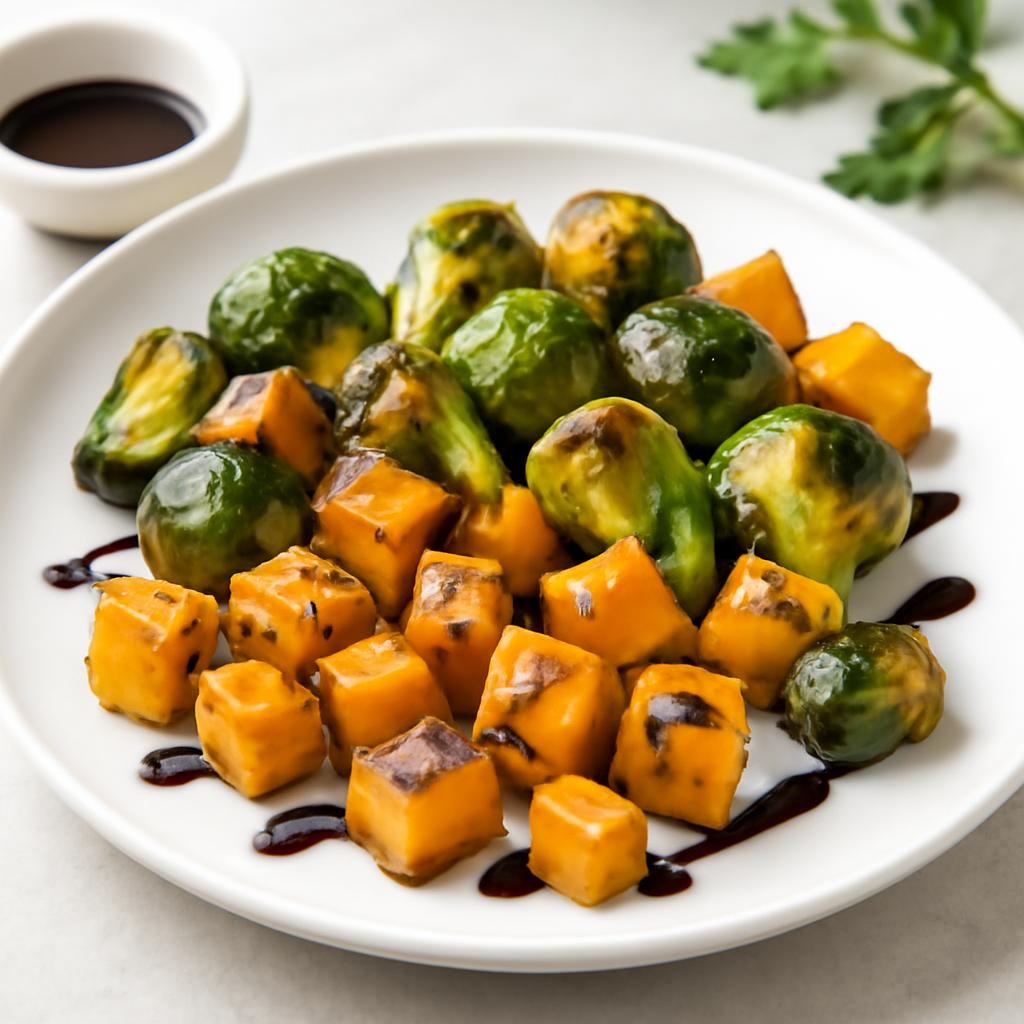 butternut squash and brussel sprout recipe