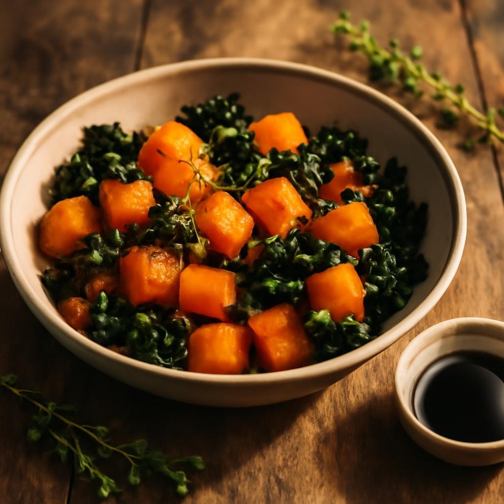butternut squash and kale recipe
