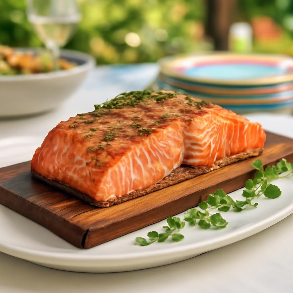cedar plank salmon recipe