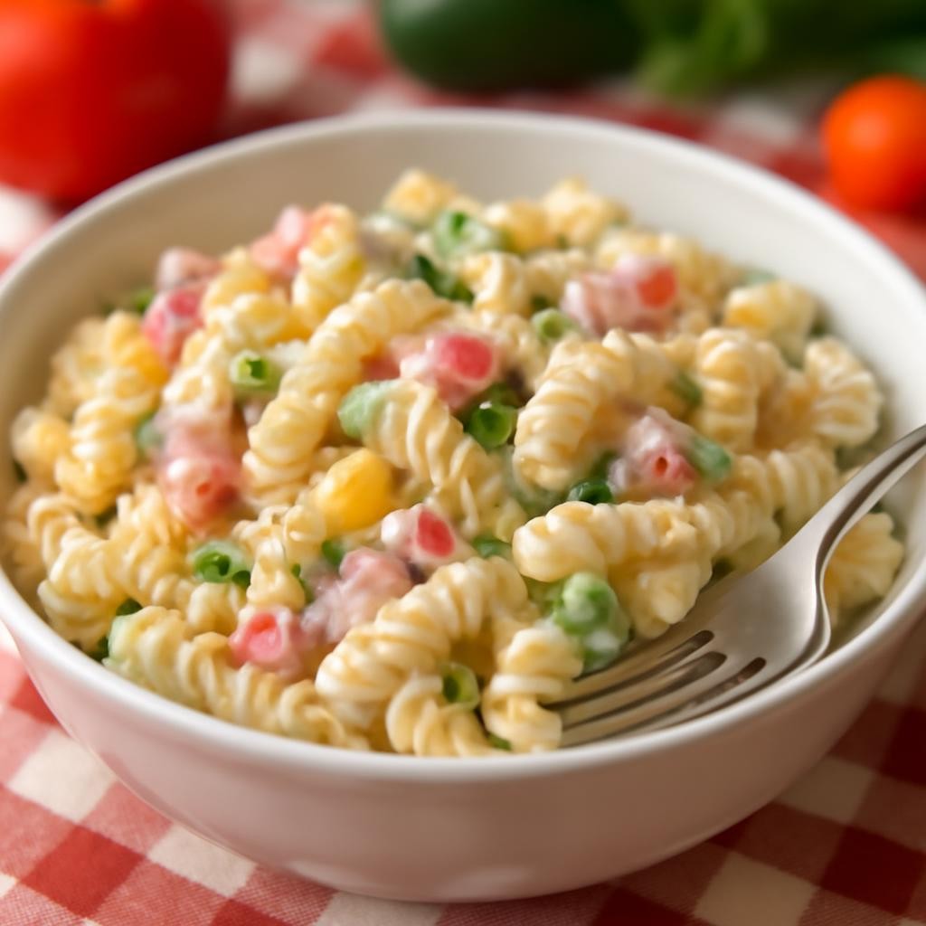 creamy pasta salad recipe