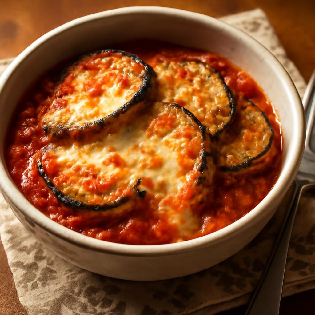 fried eggplant parmesan recipe