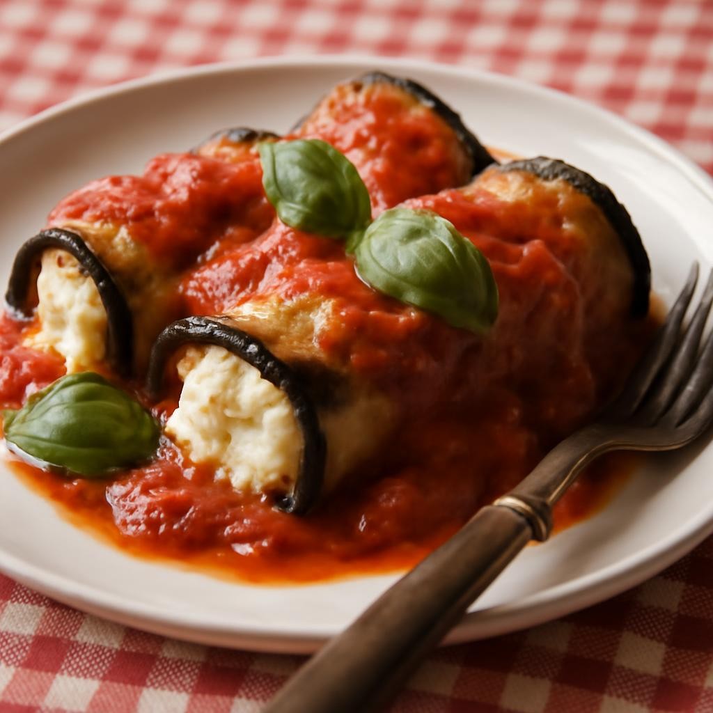 italian eggplant rollatini recipe