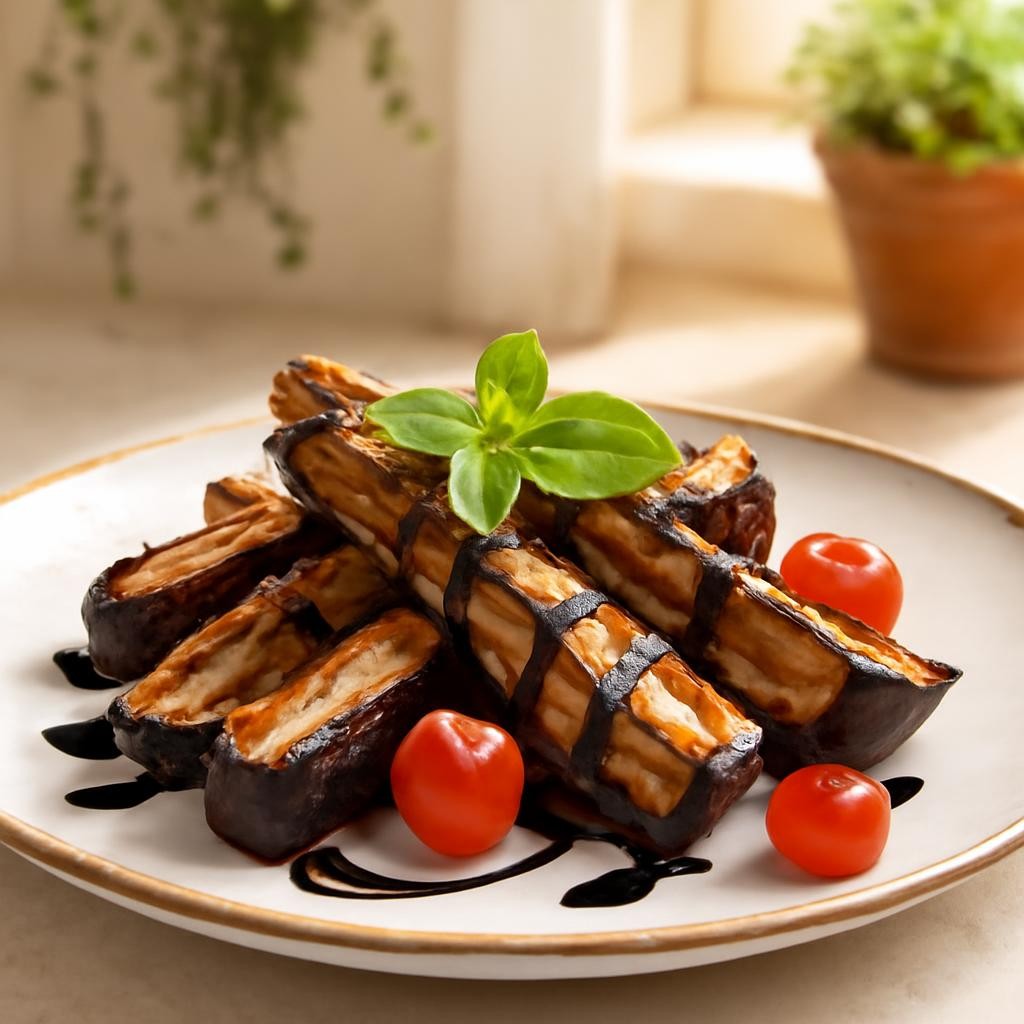 mediterranean roasted eggplant recipe