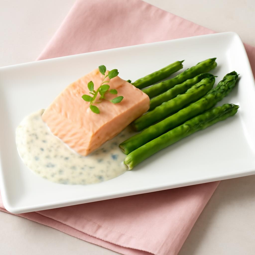 poached salmon recipe