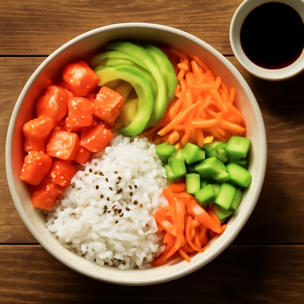 salmon poke bowl recipe