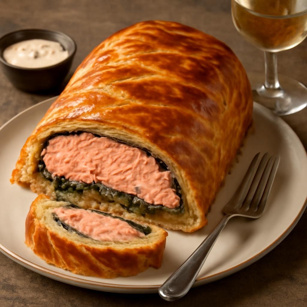 salmon wellington