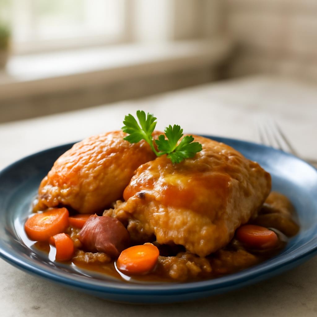 slow cooker chicken thighs recipe