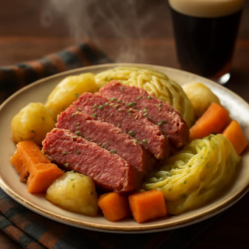 slow cooker corned beef recipe