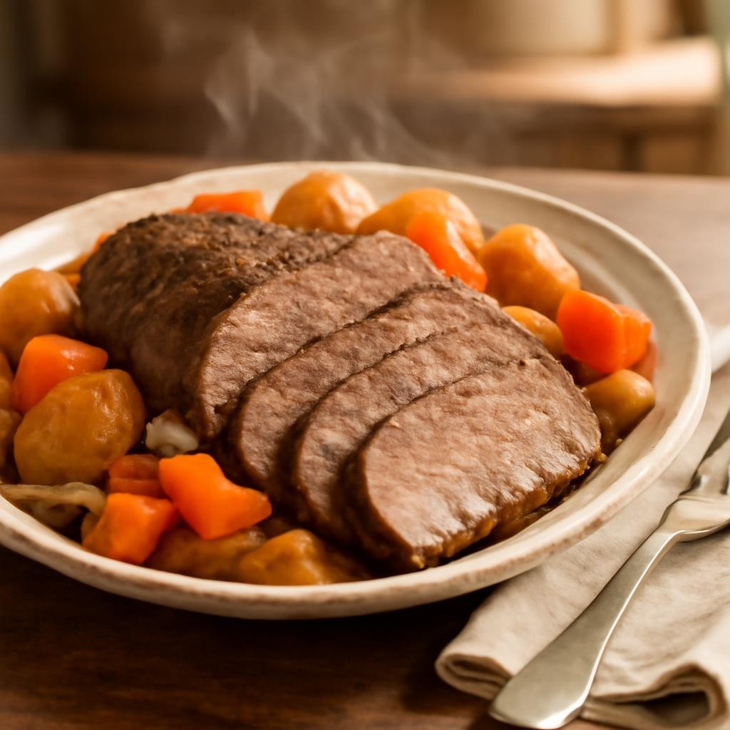slow cooker roast beef recipe